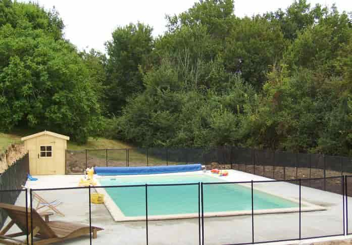 La piscine est ouverte